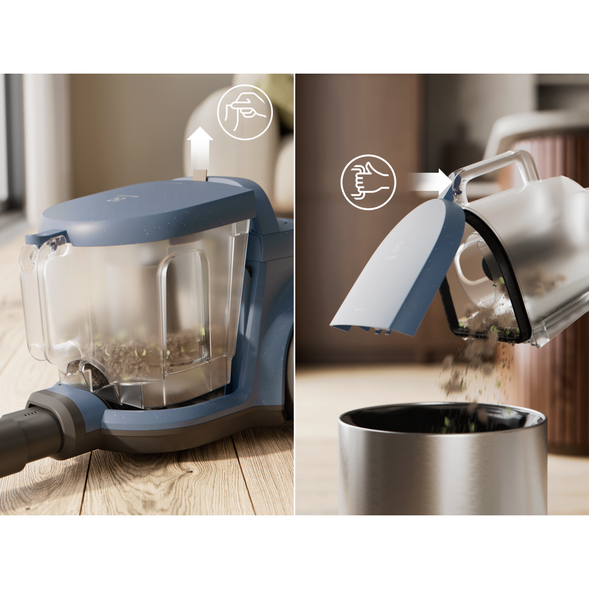 Electrolux - Odkurzacz bezworkowy - EL51C1LDB