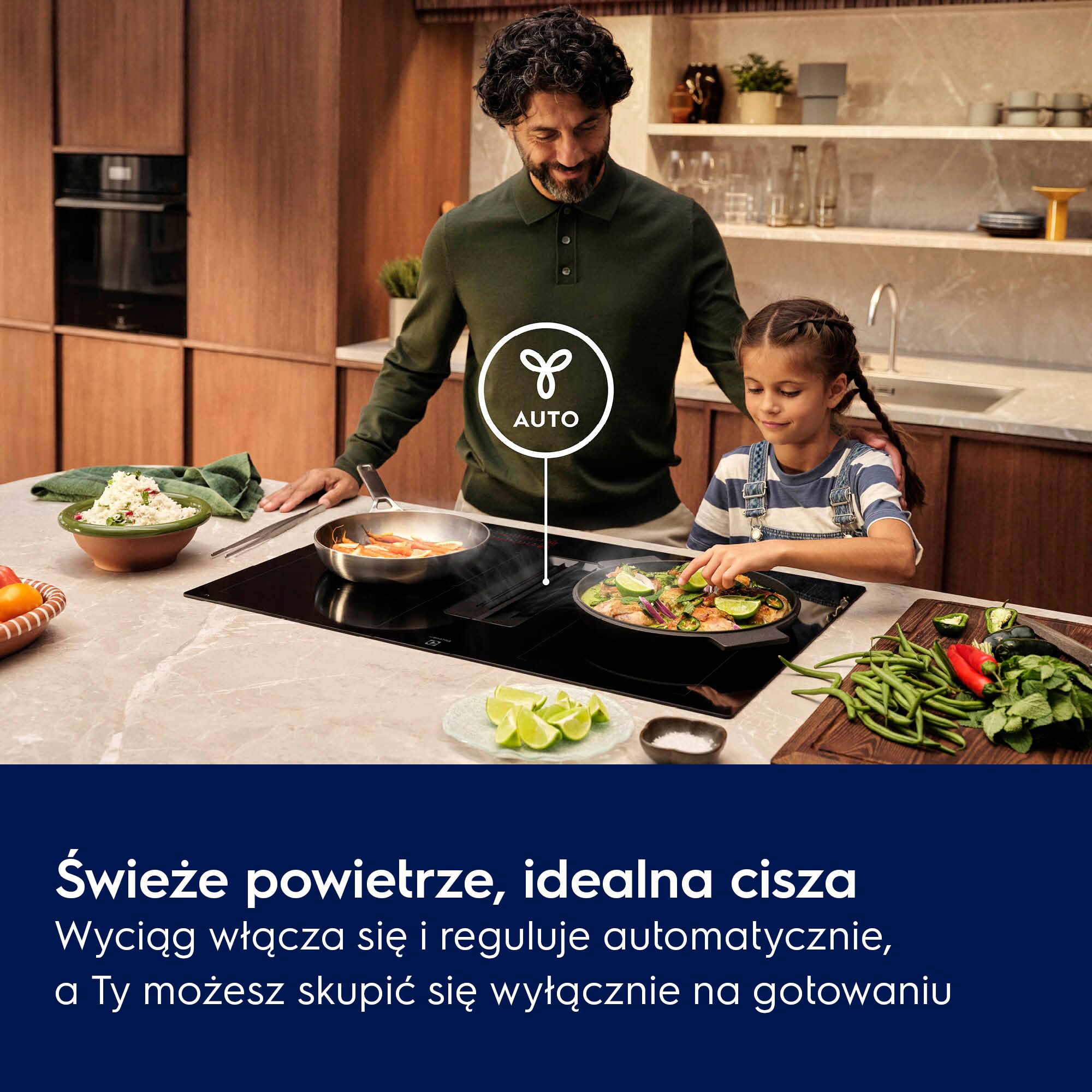 Electrolux - Płyta indukcyjna z wyciągiem (COMBO) - Y84CC440CZ