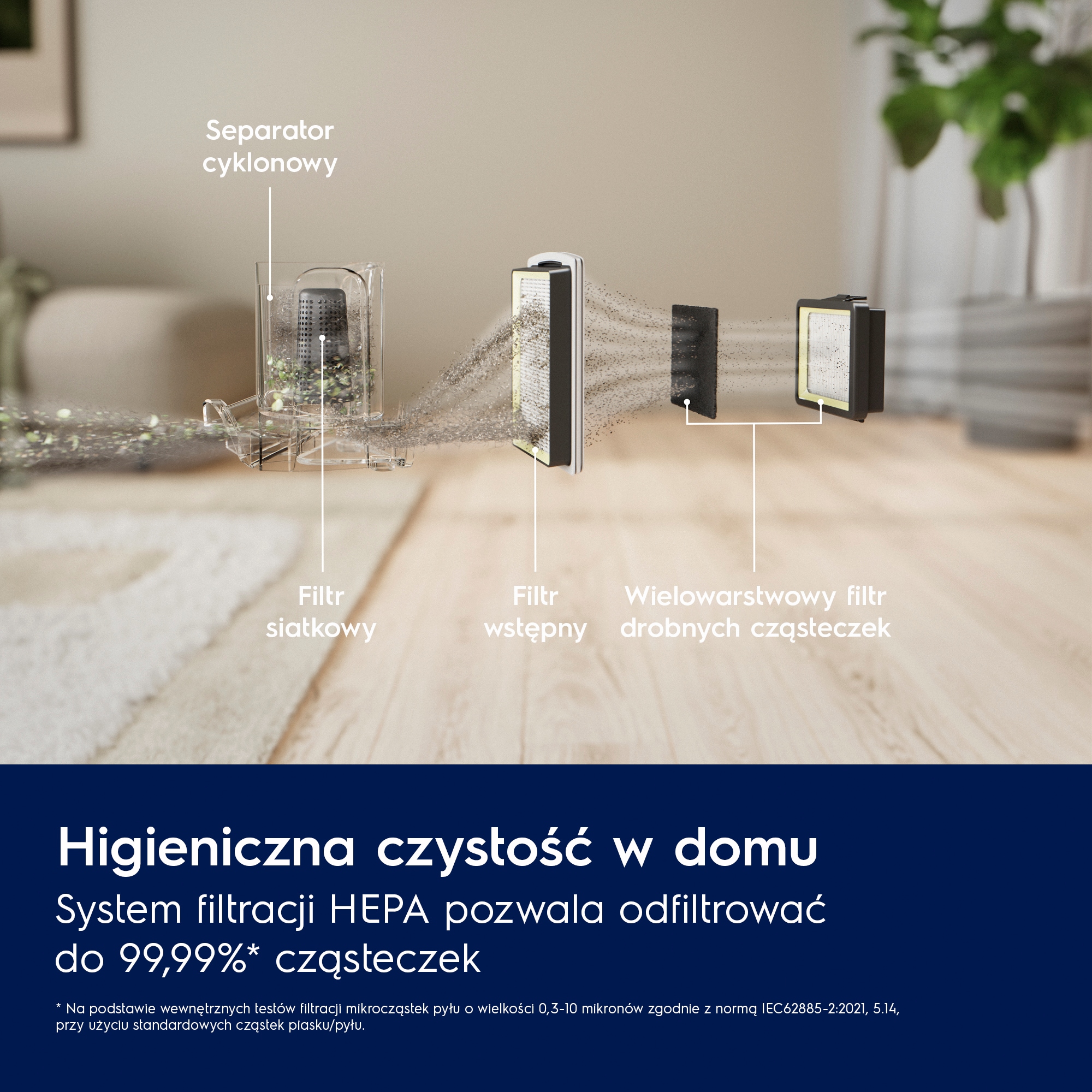 Electrolux - Odkurzacz bezworkowy - EL51C1LDB