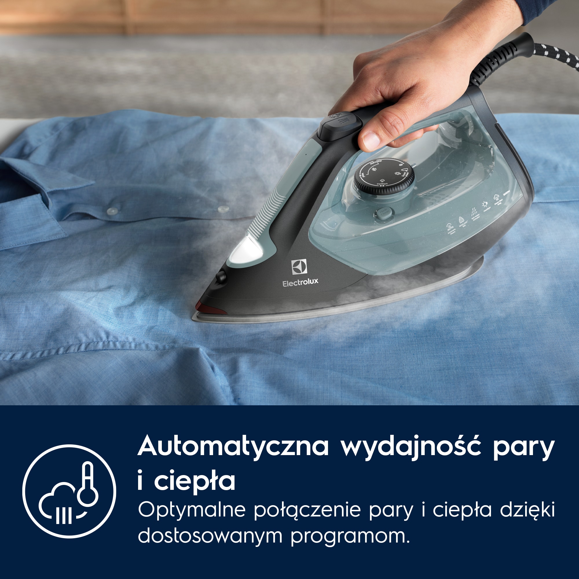Electrolux - Żelazko parowe - E7SI2-6OG