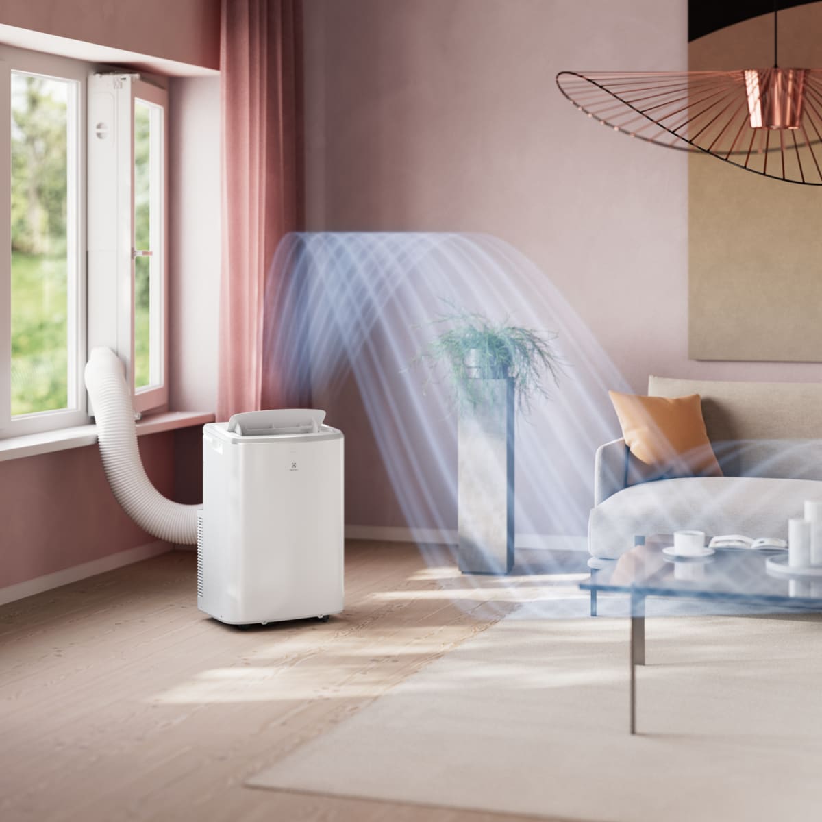 Electrolux - Klimatyzator przenośny - EXP26U339CW