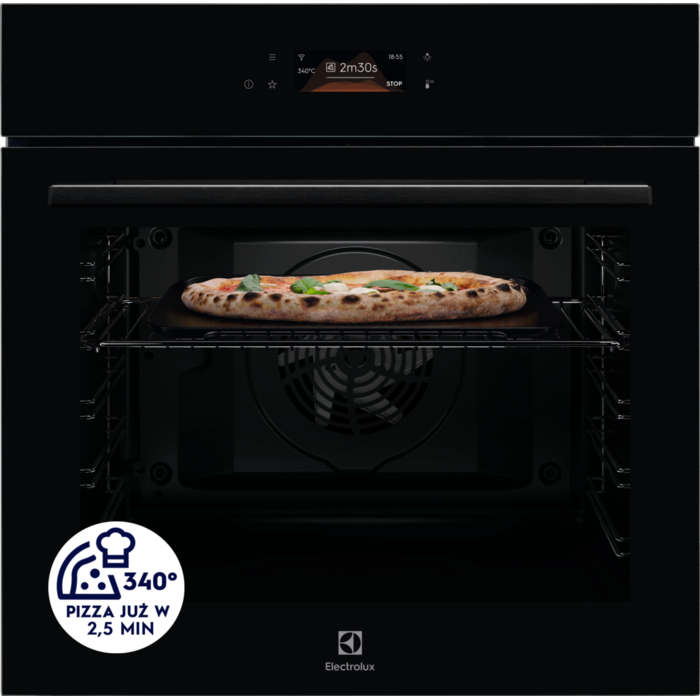 Full Glass Pizza Oven with PUX & ER Handle with PizzaExpert label