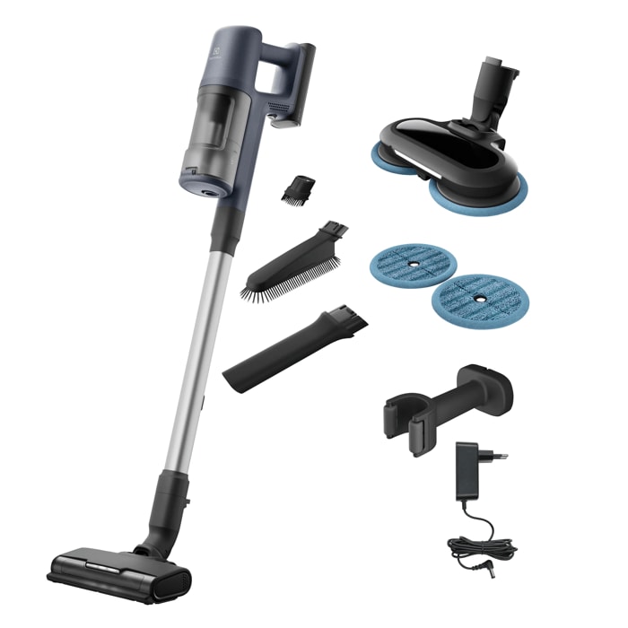 Electrolux Hygienic 600 WET EP61H21WET 50min Funkcja mycia Wymienny akumulator