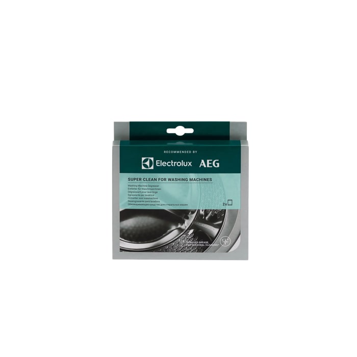 Electrolux Środek czyszczący Super Clean do pralek, 2 szt M2WCP051