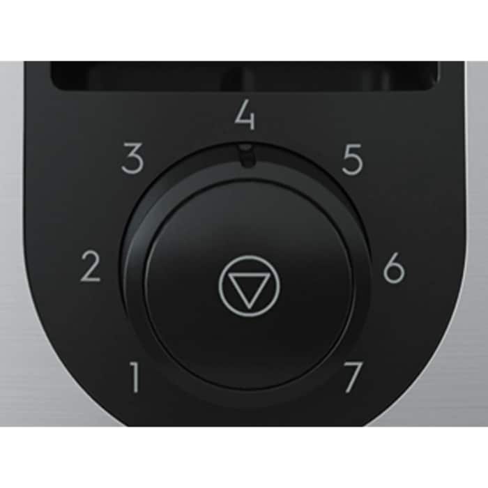 A picture showing available toaster's heating setting