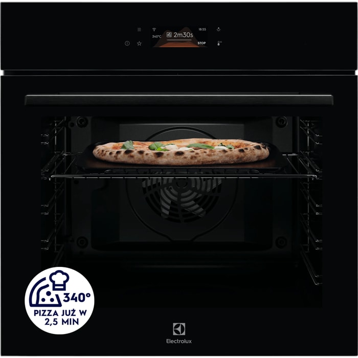 Full Glass Pizza Oven with PUX & ER Handle with PizzaExpert label