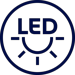 Ssawka z oświetleniem LED
