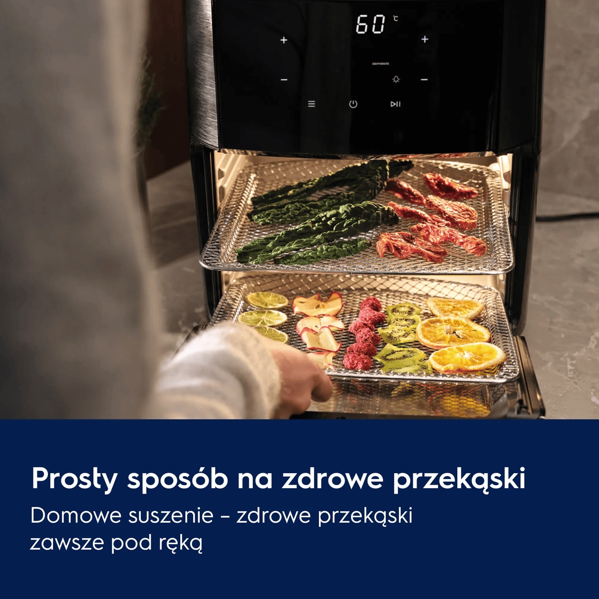 Prosty sposób na zdrowe przekąski. Domowe suszenie – zdrowe przekąski zawsze pod ręką.