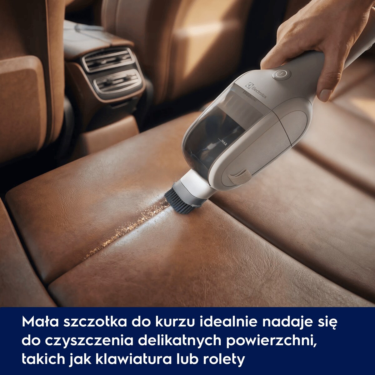 Duża moc ssania i funkcja wydmuchiwania AirBlow gwarantują szybkie i skuteczne sprzątanie