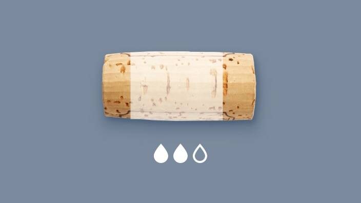 Korek w idealnej wilgotności