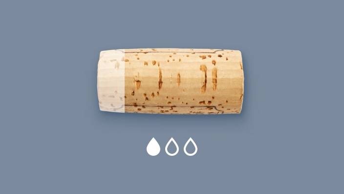 Korek w mniej wilgotnej lodówce