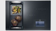 Płyta plancha na płycie indukcyjnej Electrolux Infinite Combi