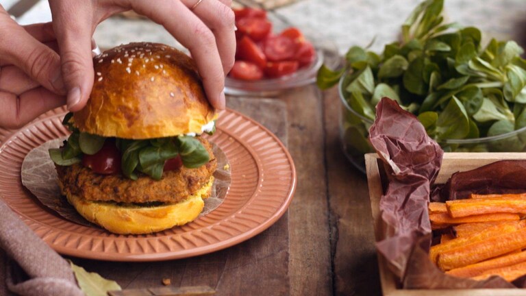 Burger wegetariański