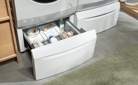 Zdjęcie podstawki do pralki lub suszarki