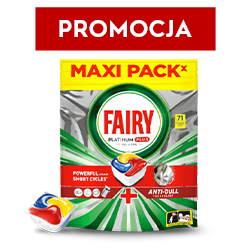 Promocja. Opakowanie kapsułek Fairy Maxi Pack