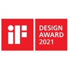 Produkt wyróżniony nagrodą iF Design Award 2021.