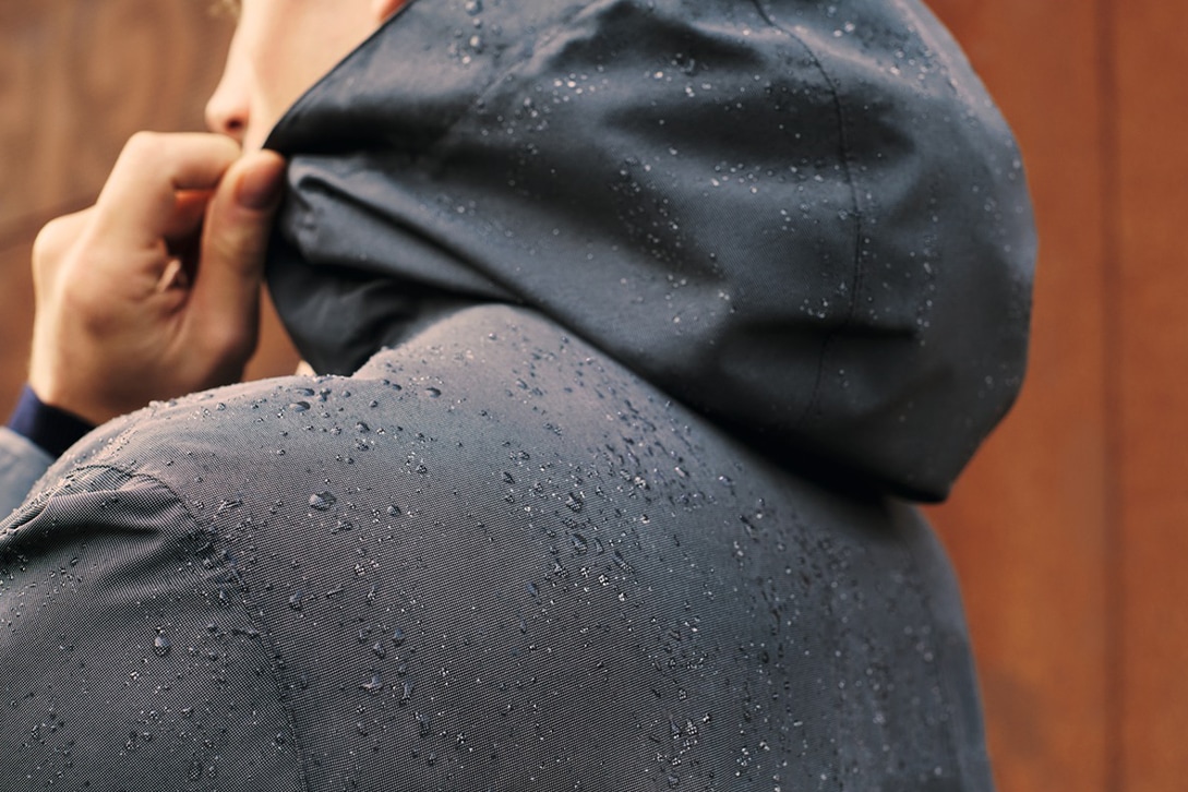 Zdjęcie kurtki z kapturem