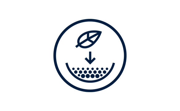 Ikona „łatwe czyszczenie filtra”