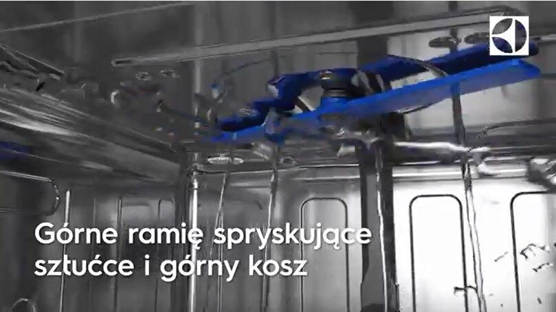 Satelitarne ramię spryskujące w zmywarkach RealLife