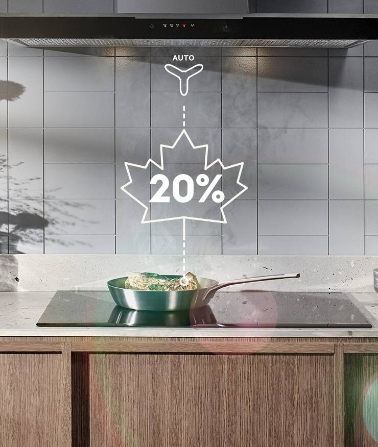 W dniach 15.09-30.10.2022 kup płytę indukcyjną w zestawie z okapem z funkcją Hob2Hood i oszczędź aż 20%