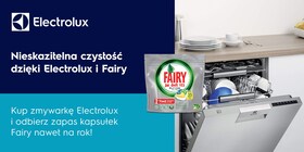 Nieskazitelna czystość i połysk dzięki Electrolux i Fairy