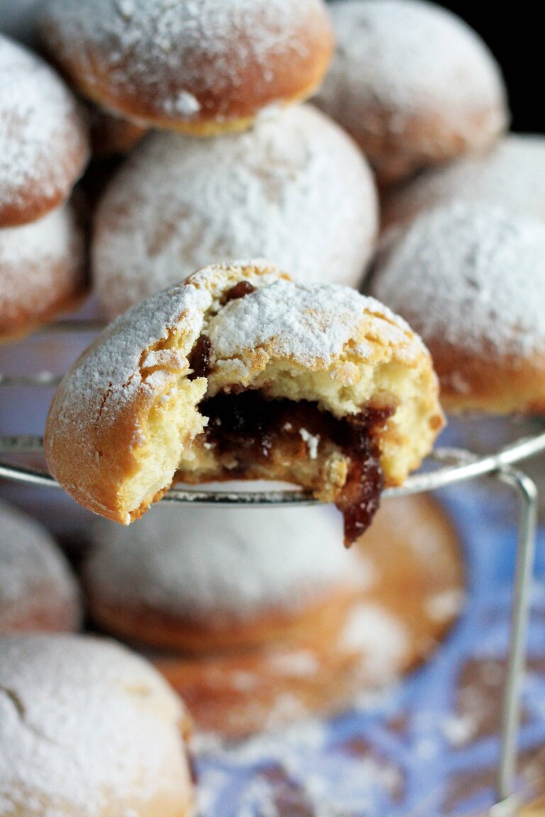 Pieczone pączki