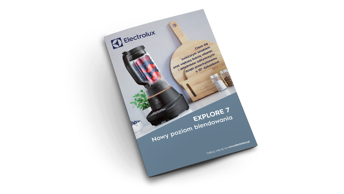 Dowiedz się więcej o urządzeniach katalog Electrolux